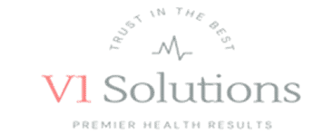 Logo with text 'Soluti' and decorative elements.